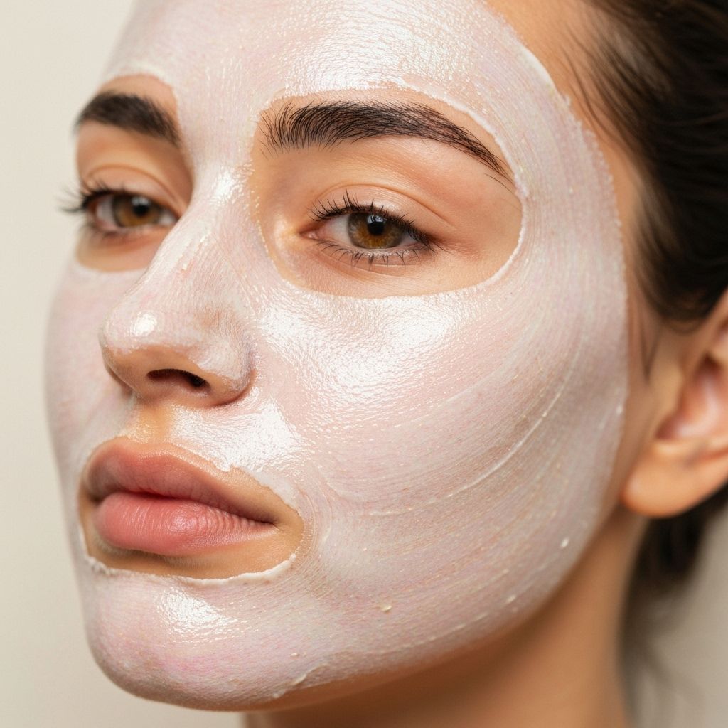 Fuktighetsmaske behandling